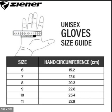 Ziener INACTION GWS TOUCH glove multisport