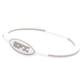 BRACELET EFX SILICONE OVAL WHITE