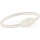 BRACELET EFX SILICONE OVAL WHITE