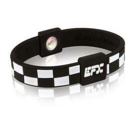 BRACELET EFX SILICONE SPORT BLACK CHECKED