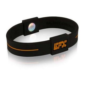 BRACELET EFX SILICONE SPORT BLACK ORANGE
